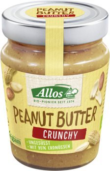 Allos Peanut Butter Crunchy 227 g