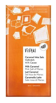 Vivani Caramel Inka Salz Schokolade 80 g