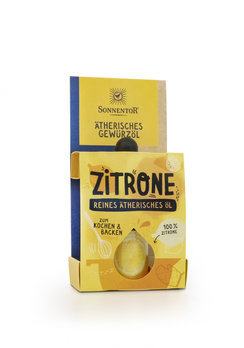 Sonnentor Bio ätherisches Gewürzöl Zitrone 4,5 ml