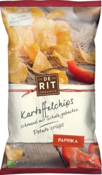 De Rit Kartoffelchips Paprika 125 g