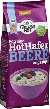 Bauck Hof Hot Hafer Beere glutenfrei Demeter 400g