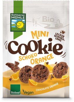 Bohlsener Mühle Mini Cookie Schoko Orange 125 g