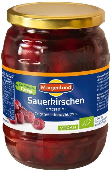 Morgenland Sauerkirschen im Glas 700 g