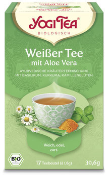 Yogi Tea® Weißer Tee mit Aloe Vera Bio, 17 Teebeutel