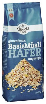 Bauckhof Hafermüsli Basis Bio glutenfrei 425 g
