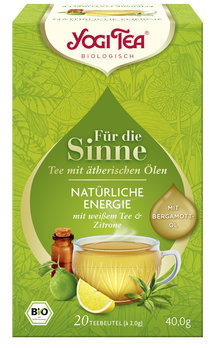 Yogi Tea® Für die Sinne Natürliche Energie 20 Beutel