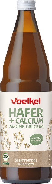 Voelkel Haferdrink + Calcium in der Flasche, 0,75 l