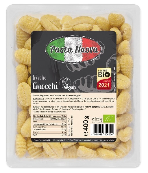 Pasta Nuova Frische Gnocchi, pfannenfertig 400 g (kein Versand)