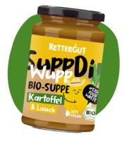 Rettergut Bio Kartoffel&Lauch Suppe 375 ml