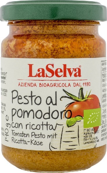 LaSelva Pesto al Pomodoro con ricotta 140 g