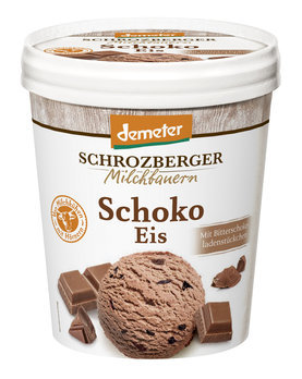 Schrozberger Demeter Schoko Eis 500 ml (kein Versand)