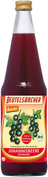 Beutelsbacher Schwarze Johannisbeere, Demeter, 0,7 l