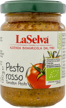 LaSelva Pesto rosso (Tomaten Pesto) - Tomaten Würzpaste 130g