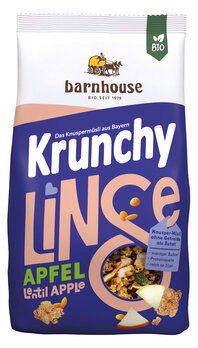 Barnhouse Krunchy Linse Apfel 325 g MHD 08.02.2024