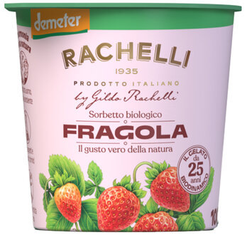 Rachelli Erdbeer Sorbet 125 ml